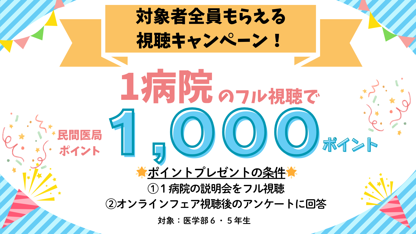 視聴キャンペーン