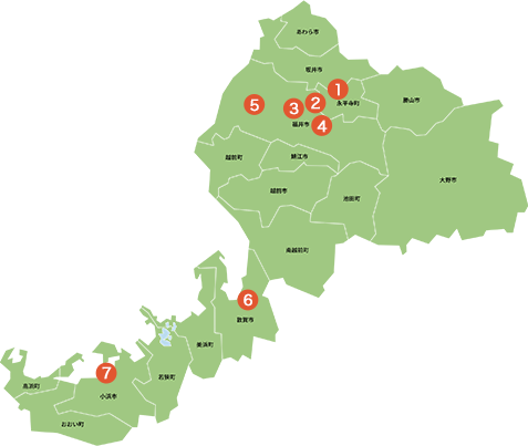 福井県MAP