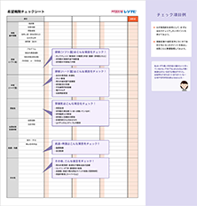 チェック項目例