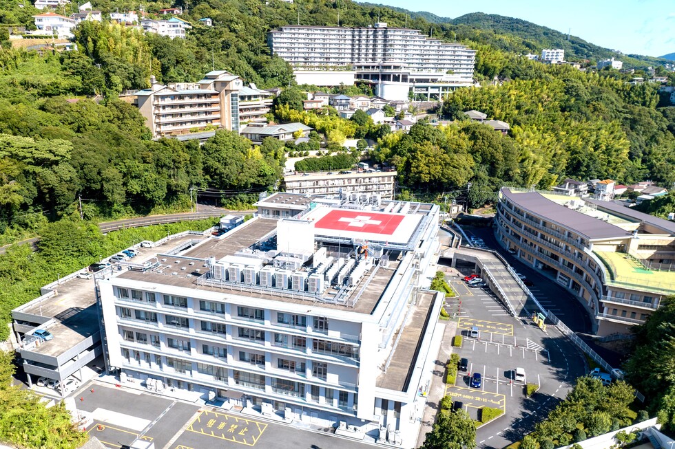 2013年3月に新病院か開院。2次救急医療機関として365日地域を支えています。