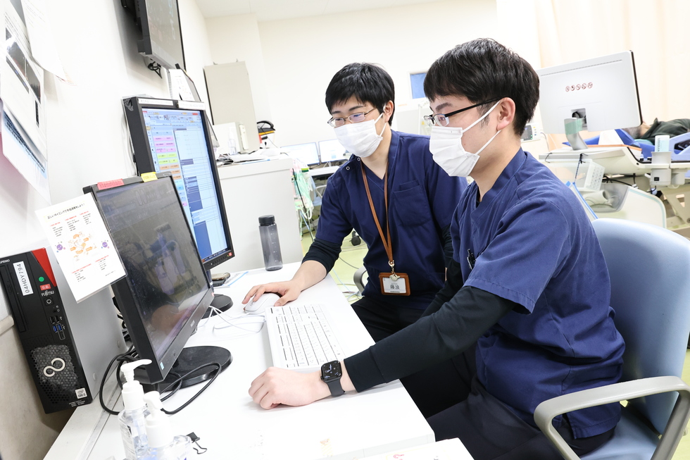 指導医に相談しやすい環境です