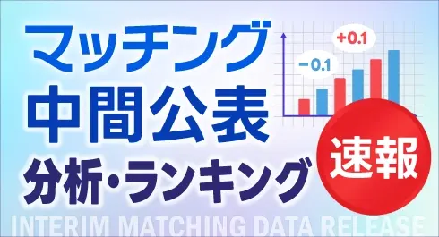 民間医局レジナビで掲載しているマッチング中間公表速報ページ